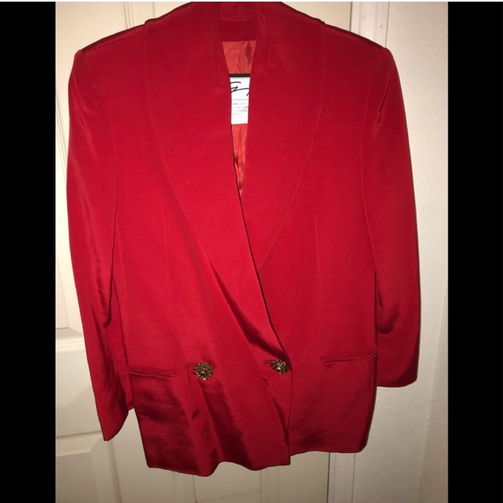 - Genny Vintage “Le Smoking” Jacket Sz8 - Picture 2 of 9